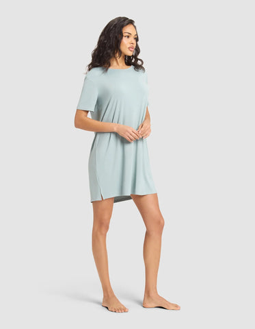 Women's Bamboo Stretch-Knit Sleep Dress