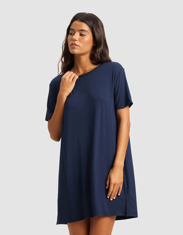 Women's Bamboo Stretch-Knit Sleep Dress