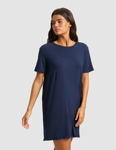 Women's Bamboo Stretch-Knit Sleep Dress