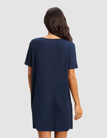 Women's Bamboo Stretch-Knit Sleep Dress