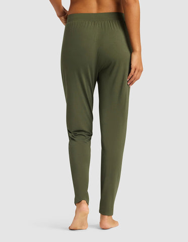 Women's Bamboo Stretch-Knit Tank & Tapered Pant Set