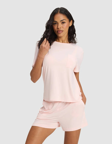 Women's Bamboo Stretch-Knit Lounge Tee