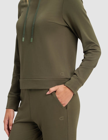 Women's Brushed Bamboo Hoodie & Jogger Set