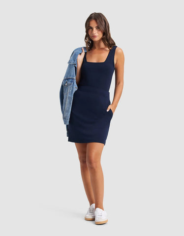 Women's Brushed Bamboo Square Neck Tank