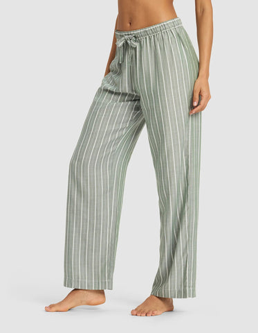 Women's Soft Woven Long Sleeve Pajama Set - Last Chance